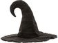 Raganos skrybėlė GREAT PRETENDERS Mighty Witch Hat, black (vienas dydis)