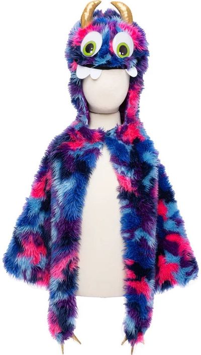 Monstro kostiumas - apsiaustas GREAT PRETENDERS Goober Monster Cape 5-6 m.