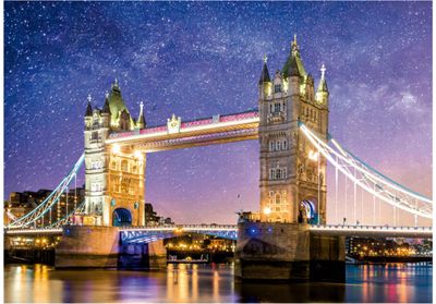 Dėlionė EDUCA 1000 Lower Bridge, London 'Neon