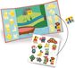 Daugkartinių lipdukų žaidimas DJECO Removable stickers Animals