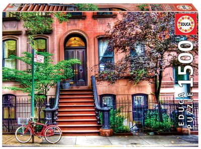 Dėlionė EDUCA GREENWICH VILLAGE Niujorkas 1500 det.