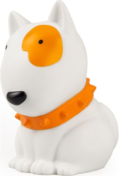 Spalvą keičianti stalinė lemputė MINI DOG, 10 cm