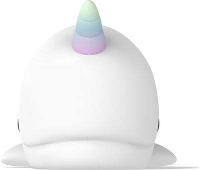 Spalvą keičianti lempa SILICON NARWHAL, 15 cm