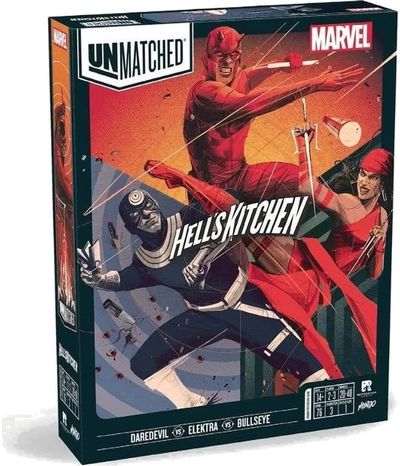 Stalo žadimas su figūrėlėmis UNMATCHED Marvel: Hell’s Kitchen (EN)