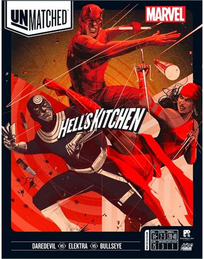 Stalo žadimas su figūrėlėmis UNMATCHED Marvel: Hell’s Kitchen (EN)