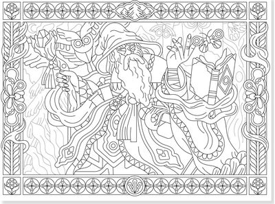 Spalvinimo plakatai DJECO Colouring Gallery Heroic