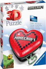 Dėlionė 3D RAVENSBURGER papuošalų dėžutė Jewellery box Minecraft