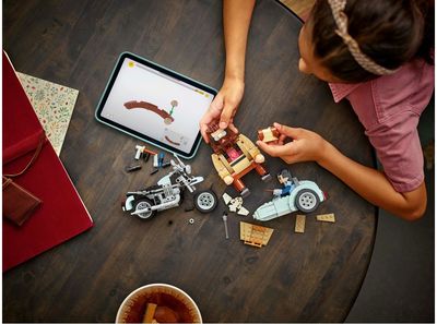 LEGO Harry Potter Hagrido ir Hario pasivažinėjimas motociklu 76443L