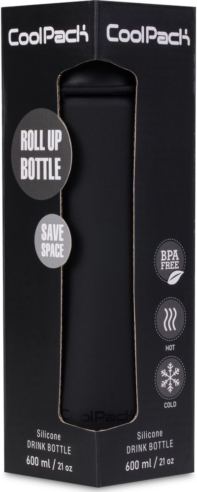 Silikoninė gertuvė CP BLACK, 600 ml