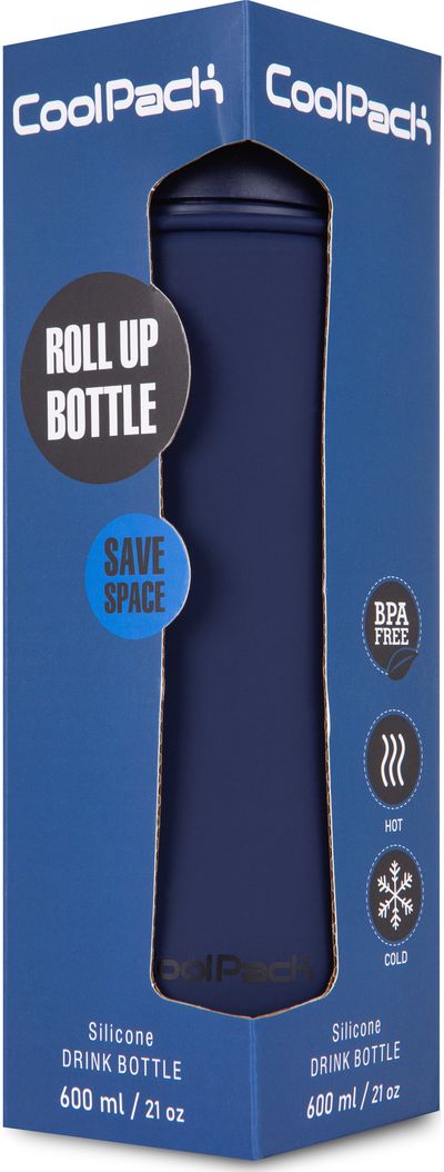 Silikoninė gertuvė CP BLUE, 600 ml