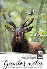 Kalendorius išmanusis GAMTOS METAI 2024