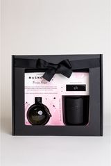 Namų kvapų rinkinys ODORO MOOD MAGNOLIJA (namų kvapas+žvakė+degtukai), 90ml+160g+20vnt