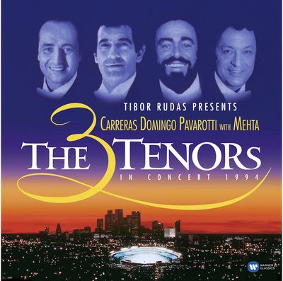 Vinilinė plokštelė 3 Tenors: The 3 Tenors in concert 1994 2LP