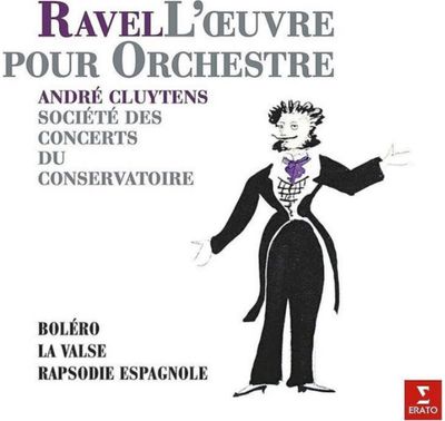 Vinilinė plokštelė André Cluytens: Ravel: Boléro, Rapsodie espagn LP