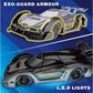 Batman RC automobilis Armoured Racer 1:20