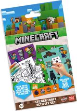 Minecraft Lipdukų veiklos rinkinys