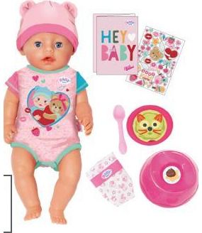 BABY BORN Lėlytė Emma, 43 cm