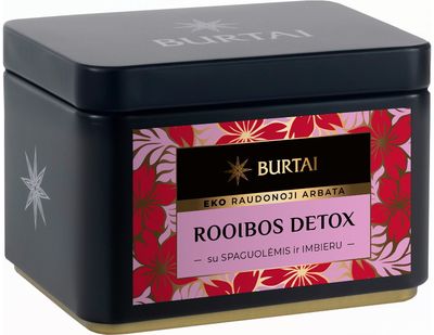 Raudonoji arbata su spanguolėmis ir imbieru EKO, 40 g