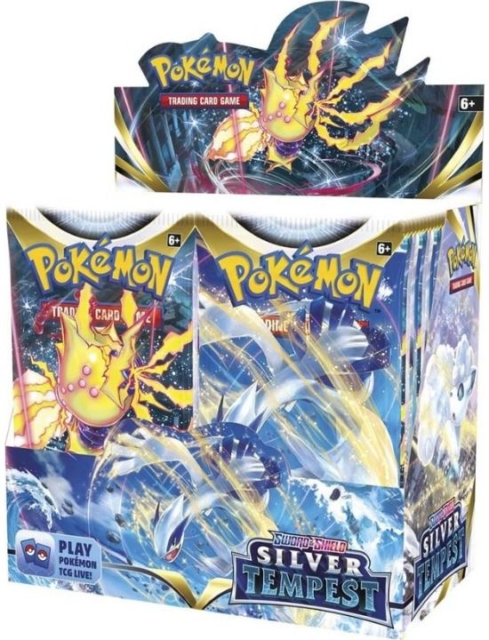 Pokémon TCG: Sword & Shield - Silver Tempest Booster pack | Pegasas