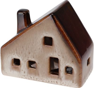 LED dekoracija HOUSE, 8 cm., įv.rūšys