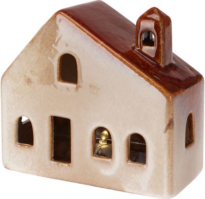 LED dekoracija HOUSE, 12 cm., įv.rūšys