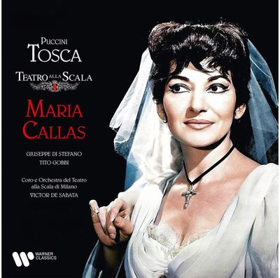 Vinilinė plokštelė Maria Callas: Puccini: Tosca (1953 recording 3LP