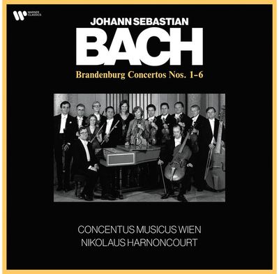 Vinilinė plokštelė Nikolaus Harnoncourt: Bach, JS: Brandenburg Concerto 2LP