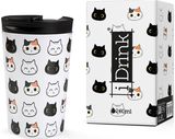Kelioninis nerūdijančio plieno puodelis CAT, 260ml