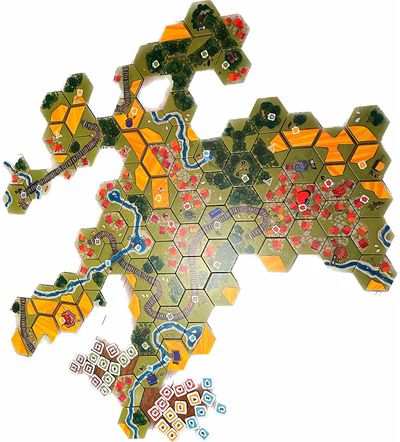 Stalo žaidimas Dorfromantik - The Board Game (EN