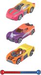 TEAMSTERZ Spalvą keičiantys automobiliai, 3 vnt, 7,5 cm