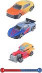 TEAMSTERZ Spalvą keičiantys automobiliai, 3 vnt, 7,5 cm