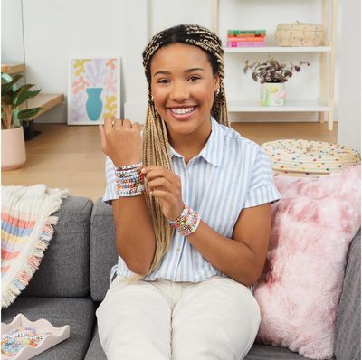 MAKE IT REAL Kūrybinis rinkinys su raidžių karoliukais Say Yes!