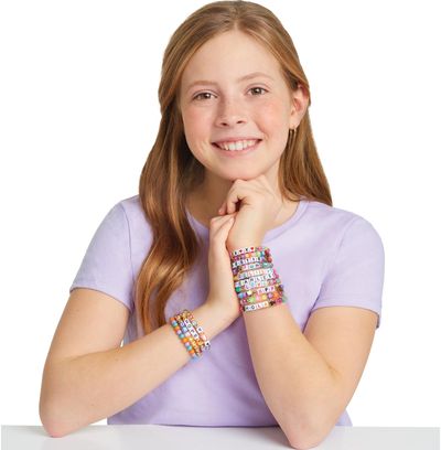 MAKE IT REAL Kūrybinis rinkinys su raidžių karoliukais Say Yes!