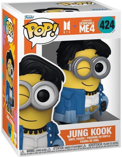FUNKO POP! Vinilinė figūrėlė: BTS x Despicable Me 4 - Jung Kook