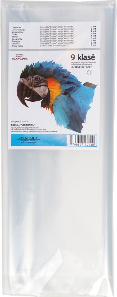 Aplankų rinkinys 9 kl.