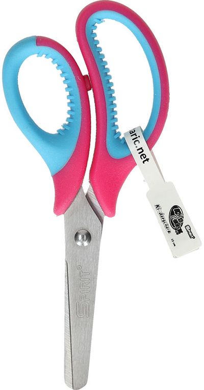 Žirklės SPIRIT Relax Soft Grip, 13 cm