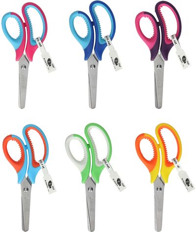 Žirklės SPIRIT Relax Soft Grip, 13 cm