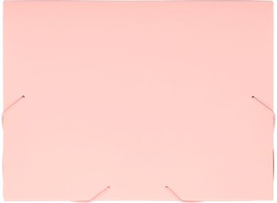 Aplankas plastikinis SPIRIT TIP TOP su guma, A4, šv. koralinės sp.