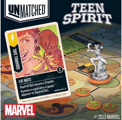 Stalo žaidimas su figūrėlėmis UNMATCHED Unmatched: Teen Spirit (EN)