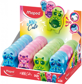 Drožtukas + trintukas MAPED Mini Cute, 1 skylė, įv.sp.