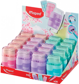 Drožtukas + trintukas MAPED Pastel, 2 skylių