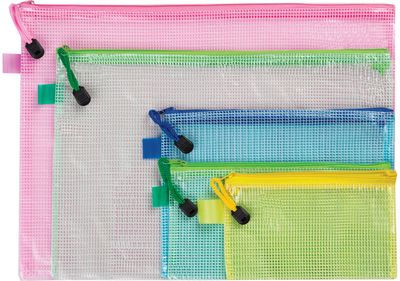 Aplankas CENTRUM su užtrauktuku, 16,5 x 10,5, įv.sp.