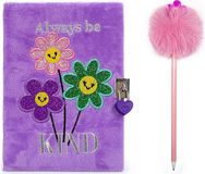 Dienoraštis TCD KIDS RAINBOW su tušinuku, spynele, A5, 100 g, 96 l, linijomis