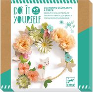 Kūrybinis rinkinys DJECO dekoratyvinis vainikas Floral wreath Dalia
