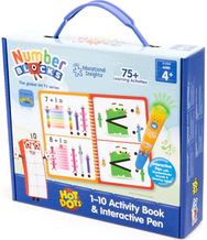 Mokomasis žaidimas su interaktyviu rašikliu Hot Dots® Numberblocks® 1–10 Activity Book (EN)