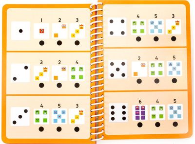 Mokomasis žaidimas su interaktyviu rašikliu Hot Dots® Numberblocks® 1–10 Activity Book (EN)