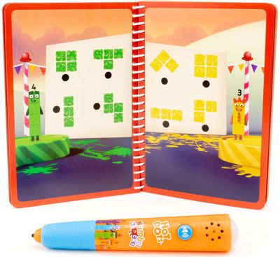 Mokomasis žaidimas su interaktyviu rašikliu Hot Dots® Numberblocks® 1–10 Activity Book (EN)