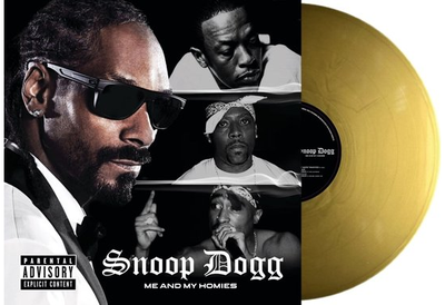 Vinilinė plokštelė Snoop Dogg: Me And My Homies - LP NEW! (Gold Vinyl)