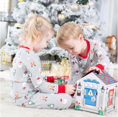 Lavinamasis žaislas spynų namelis M&D Doorbell House