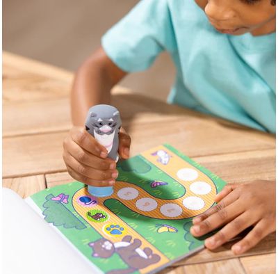 Lipdukų žaidimas M&D Sticker WOW! Activity Pad Set - Cat